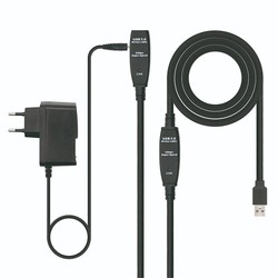 

Cable Usb Nano Cable Usb3.0 A/M - Usb3.0 A/H 5.0m Negro Alargador C/Am