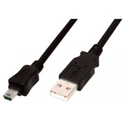 Cable Usb Nano Cable Usb2.0 M - Mini Usb 5pin/M 1.8m | Quonty.com | 10.01.0402