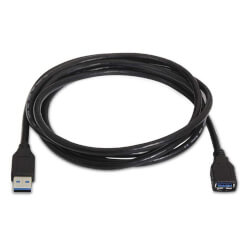 

Cable Usb Nano Cable Usb3.0 A/M - A/H 3.0m Negro
