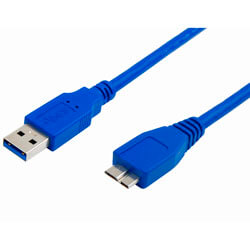 Cable Nano Cable Usb3.0 M - Micro Usb3.0 M 1m Azul | Quonty.com | 10.01.1101-BL