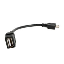 

Cable Usb Nano Cable Usb2.0 A/H - Micro Usb2.0 B/M 15cm Negro Otg