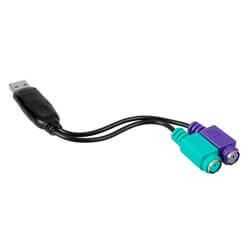 Cable Usb Nano Cable Usb A/M - 2xps/2/H 15cm | Quonty.com | 10.03.0101