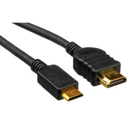 

Cable Hdmi Nano Cable Hdmi A/M - Mini Hdmi C/M V1.3 3,0m Alta Velocida