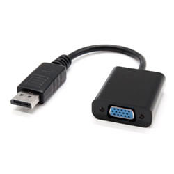 

Conversor Nano Cable Displayport/M - Vga/H 15cm Negro