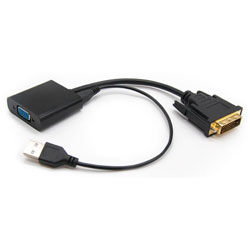 

Conversor Nano Cable Dvi/M - Vga/H 10cm Negro