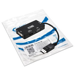 

Conversor Nano Cable Displayport A Vga/Dvi/Hdmi 15cm Negro