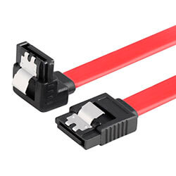 

Cable Sata2 Datos Nano Cable Sata2 Recto - Sata2 Acodado C/Anclajes 0,