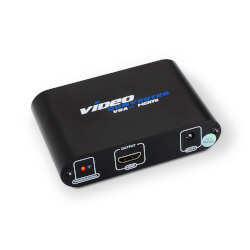 

Conversor Nano Cable Vga + Audio A Hdmi C/Alim. Negro