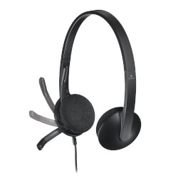 Auriculares Micro Logitech H340 Negro | Quonty.com | 981-000475