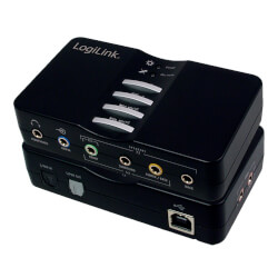 

Tarjeta De Sonido Logilink 7.1 Usb Box Ua0099