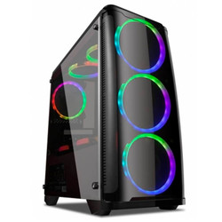 

Caja Semitorre/Micro-Atx Unyka Armor C20 Usb3.0 Negra C/Ventana Fronta