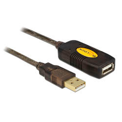 

Cable Usb Delock Usb2.0 A/M - Usb2.0 A/H 10m Negro Activa
