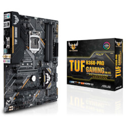 

Placa Asus Tuf B360-Pro Gaming Intel1151 4ddr4 Hdmi Pcie3.0 Wifi M.2 S