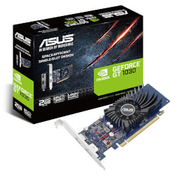 Tarjeta Gráfica Asus Gt1030-2g-Brk Gt1030 2gb Gddr5 Lp | Quonty.com | 90YV0AT2-M0NA00