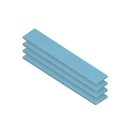 Almohadilla Pasta Termica Arctic 120x20x1,5mm Azul Pack De 4 | Quonty.com | ACTPD00057A