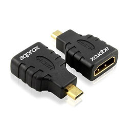 

Cable Approx Hdmi A/H - Micro Hdmi D/M Negro