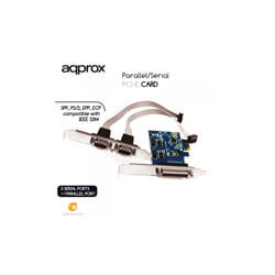 

Tarjeta Pci-E 2 Ptos Serie + 1 Paralelo Approx