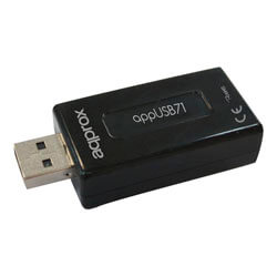 

Tarjeta De Sonido Externa Approx Usb 7.1