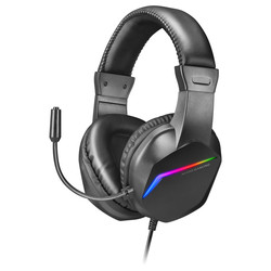 Auriculares C/Microfono Mars Gaming Mh122 Usb Negro Frgb | Quonty.com | MH122
