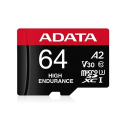 

Microsd Adata 64gb Cl10 Uhs-I U3 V30s 100/70mbps + Adaptador Sd