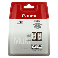 Tinta Canon Pg-545/Cl-546 Negro/Cian/Magenta/Amarillo | Quonty.com | 8287B005