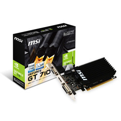 Tarjeta Gráfica Msi Gt 710 2gb Gddr3 | Quonty.com | 912-V809-2000