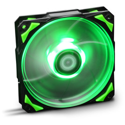 Ventilador 120x120 Nox Hfan 120 Led Verde | Quonty.com | NXHUMMERF120LG