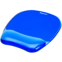 

Alfombrilla + Reposamuñecas Fellowes Gel Azul