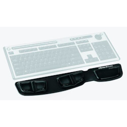 

Reposamuñecas Teclado Gel Fellowes Canal V Negro
