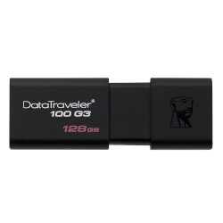 

Pendrive 128gb Usb 3.0 Kingston Dt100 G3 Negro