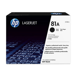 

Toner Orig Hp Laserjet 81a Cf281a Negro