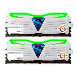 

Modulo Ddr4 8gb (2x4gb) Pc2400 Geil Super Luce Wh