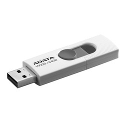 

Pendrive 64gb Usb2.0 Adata Uv220 Blanco / Gris