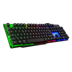 Teclado The G-Lab Gaming Keyz-Neon/Sp Multicolor | Quonty.com | KEYZ-NEON/SP