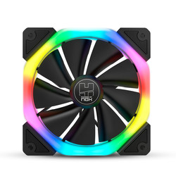 Ventilador12cm Nox Hummer D-Fan Rgb Rainbow | Quonty.com | NXHUMMERDFAN