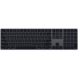 

Teclado Apple Magic Keyboard Con Teclado Numéricos Gris Espacial - Mrm