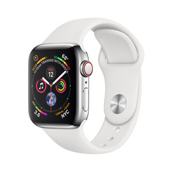 

Apple Watch Series 4 Gps Cellular 40mm Caja Acero Inoxidable Plata Con
