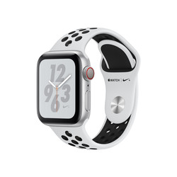 

Apple Watch Nike Series 4 Gps Cellular 40mm Caja Aluminio Plata Con C