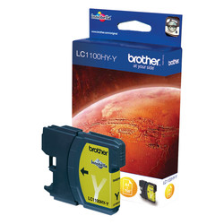 

Tinta Brother Lc1100hyy Amarillo Alta Capacidad 750pag