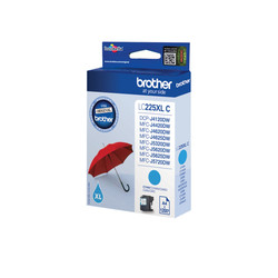 

Tinta Brother Lc-225xlc Cian Alta Capacidad 1.200pag