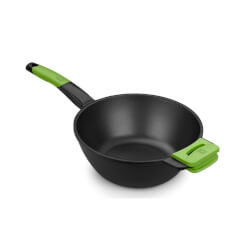 

Wok Prior Bra A121472 - 24cm - 3l - Espesor 5.5mm - Aluminio Fundido