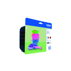 

Pack 4 Cartuchos Brother Lc221 - Negro - Cian - Magenta - Amarillo - C