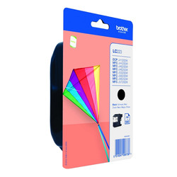 

Cartucho De Tinta Negro Brother Lc223bkbp - Aprox. 550 Páginas - Compa