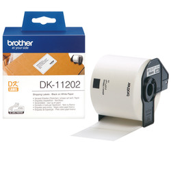 

Etiquetas Térmicas Brother Dk11202 - 62 X 100mm - Para 300 Etiquetas