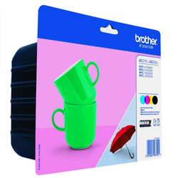 

Pack 4 Cartuchos Brother Lc227xlvalbp - 300 Páginas Cada Cartucho - Co