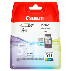 Tinta Canon Cl511 9ml.  Color Pixma Mp240/260/480 | Quonty.com | 2972B001