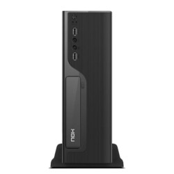 Caja Sobremesa/Micro-Atx Nox Lite070 Slim 500w 2usb3.0 Negra | Quonty.com | NXLITE070