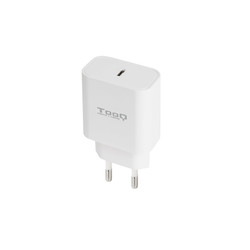 Cargador Usb Pared Tooq Tqwc-Pdusbc20wusb-C Pd3.0 20w Blanco | Quonty.com | TQWC-PDUSBC20W