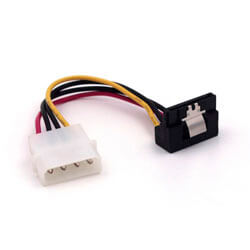 

Cable Molex/Sata Alimentacion Nano Cable Molex/M - Sata/H Acodado 0,3m