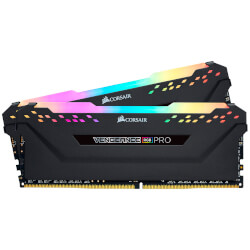 Corsair Ddr4 16gb (2x8) 3200mhz Cl16 Vengeance Black Rgb | Quonty.com | CMW16GX4M2C3200C16